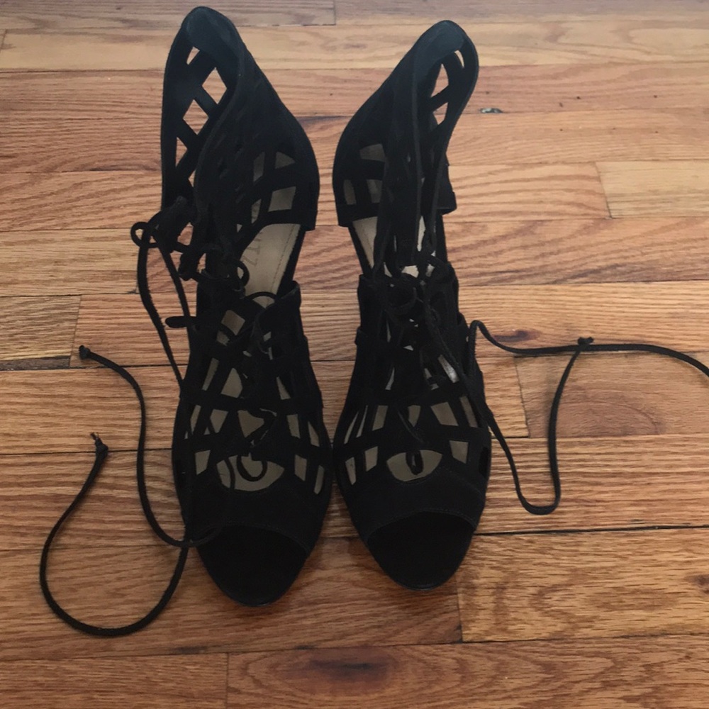 Schutz Caged Sandal Heels